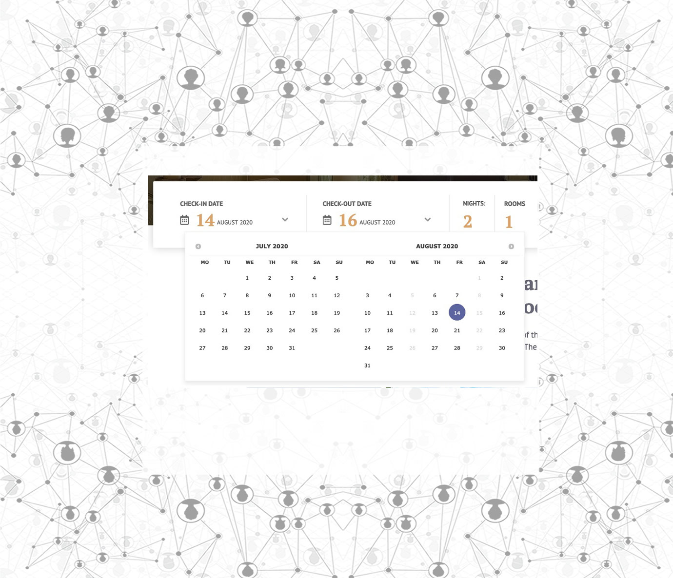 Week-Day Arrival and Departure Combinations